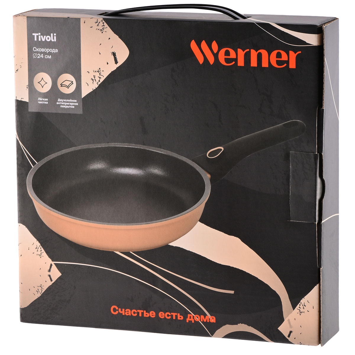 Алюминиевая сковорода Werner Tivoli 51478 24 см фото