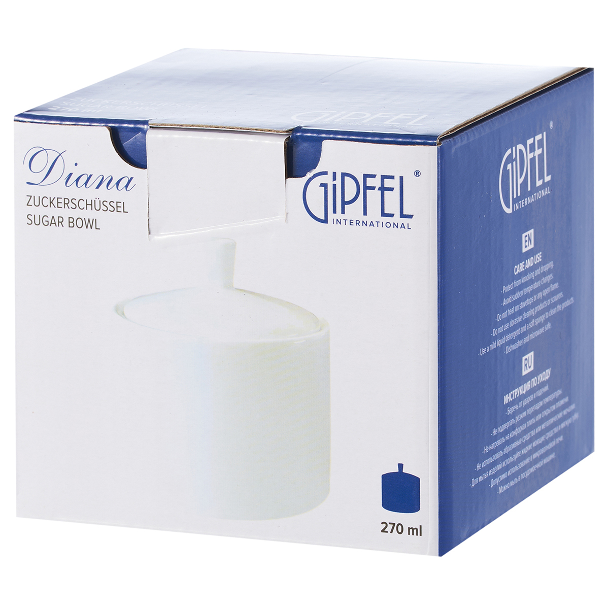 Сахарница Gipfel Diana 43229 270 мл фото