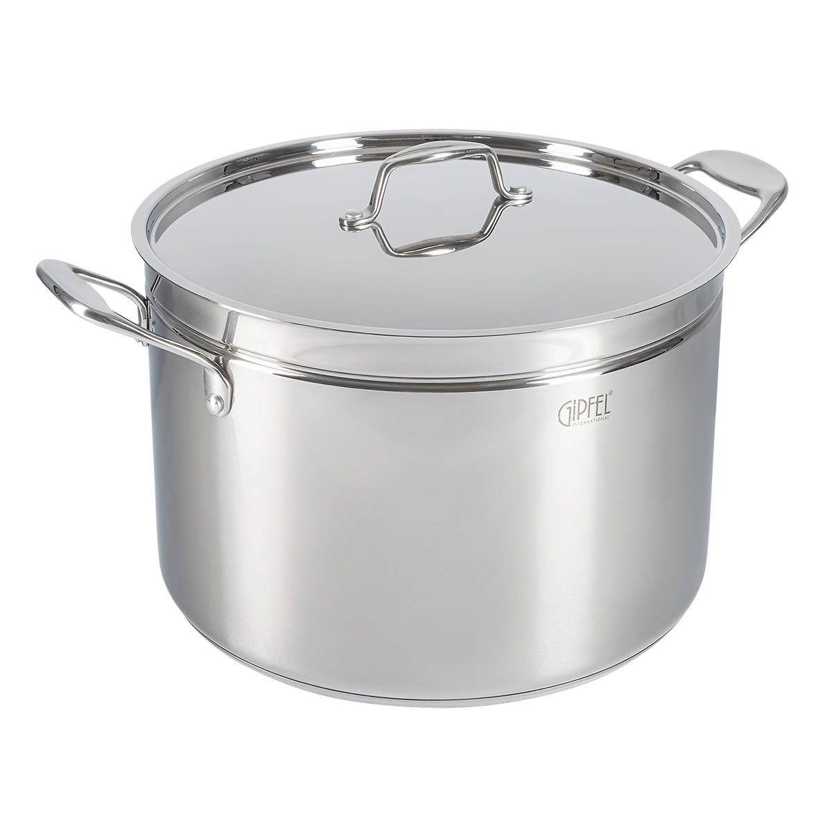 Кастрюля из нержавеющей стали Gipfel Grande 51703 30 см / 14 л фото