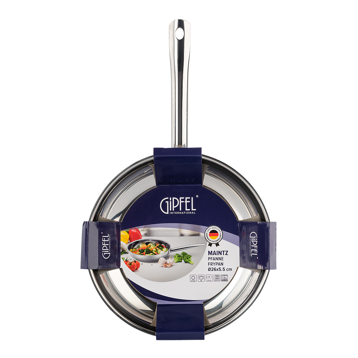 Сковорода из нержавеющей стали Gipfel Maintz 51098 26 см фото