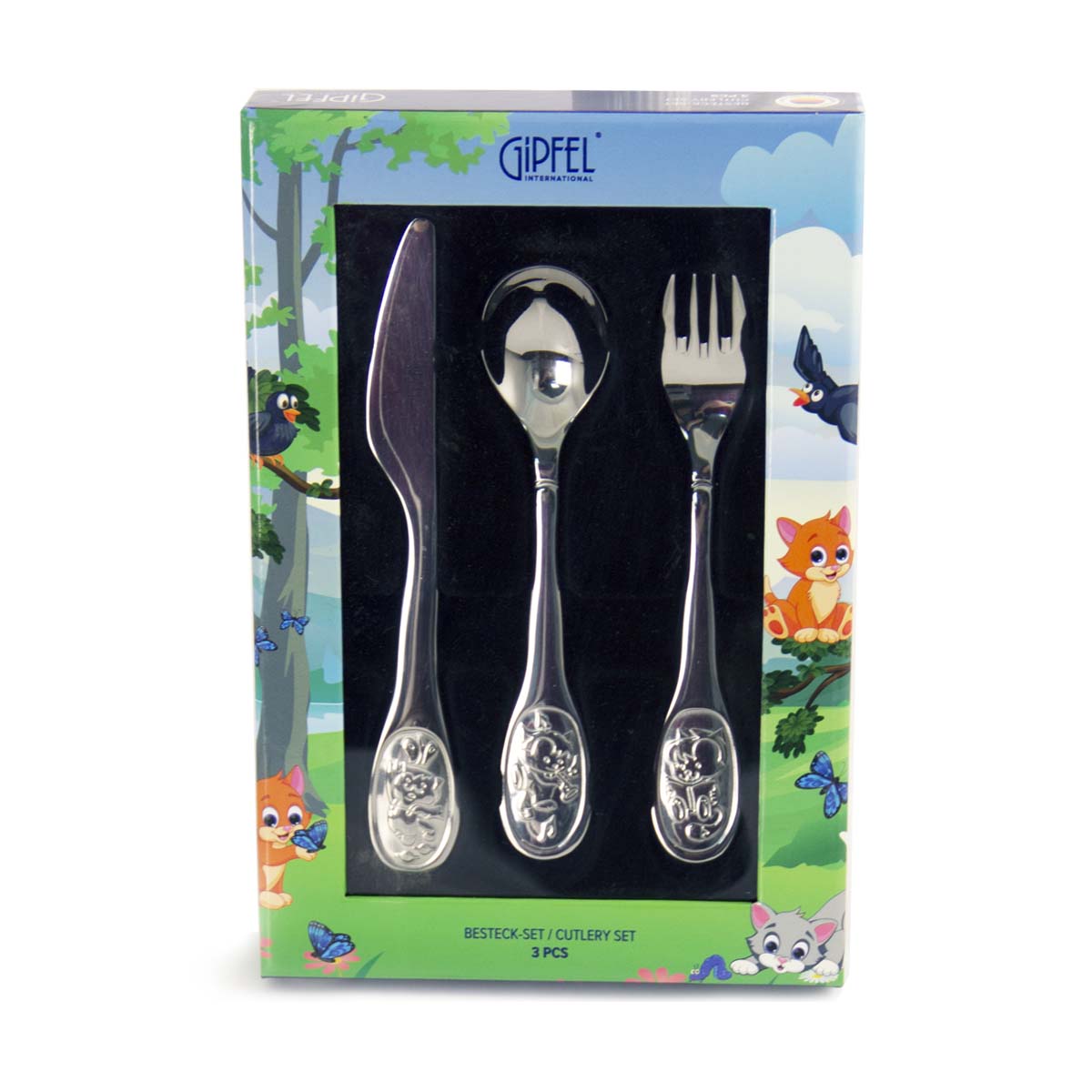 Набор столовых приборов Gipfel 8640 3 предмета фото