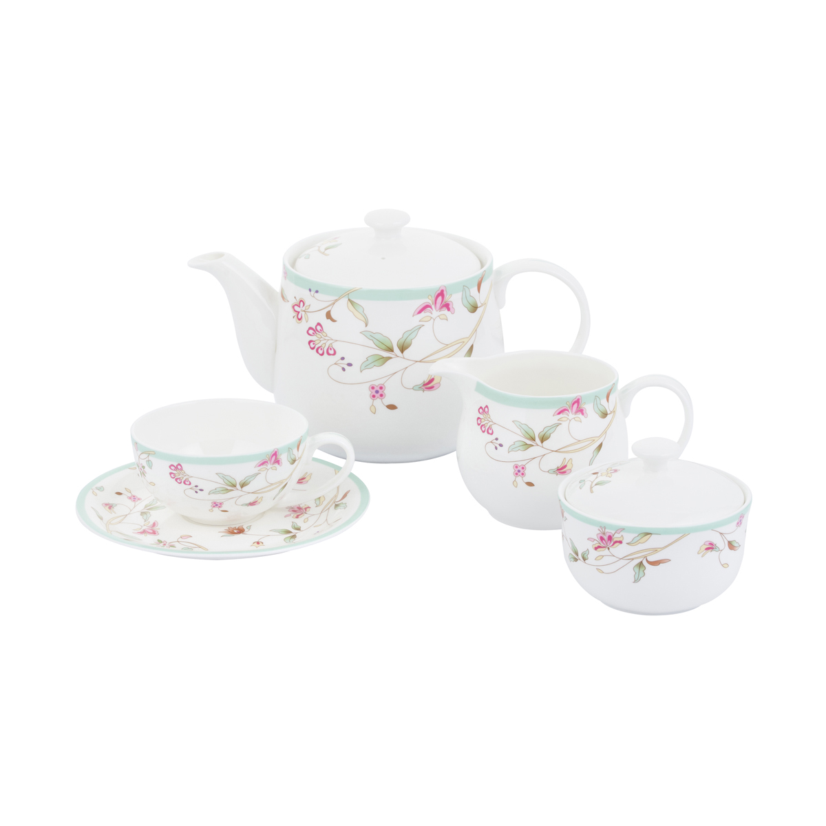 Сервиз чайный Gipfel Verde 42206 15 предметов фото