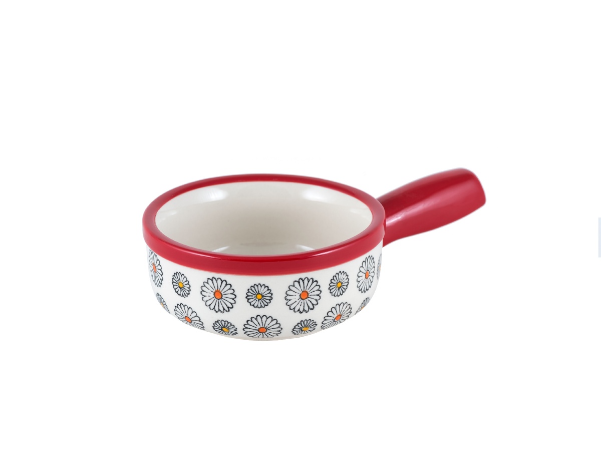 картинка 3825 GIPFEL Кокотница керамическая, D12см, 22х12х5см. от магазина Gipfel