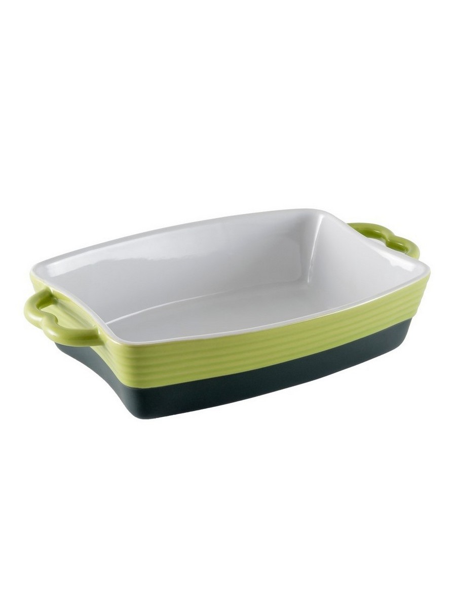 картинка 3807 GIPFEL Форма для запекания MILORA 29х17х6см Цвет: Зеленый Материал: жаропрочная керамика от магазина Gipfel