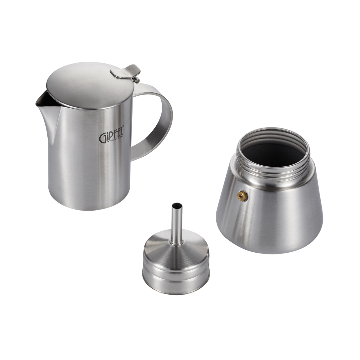 картинка 7119 GIPFEL Гейзерная кофеварка ISABELLA 300 мл от магазина Gipfel