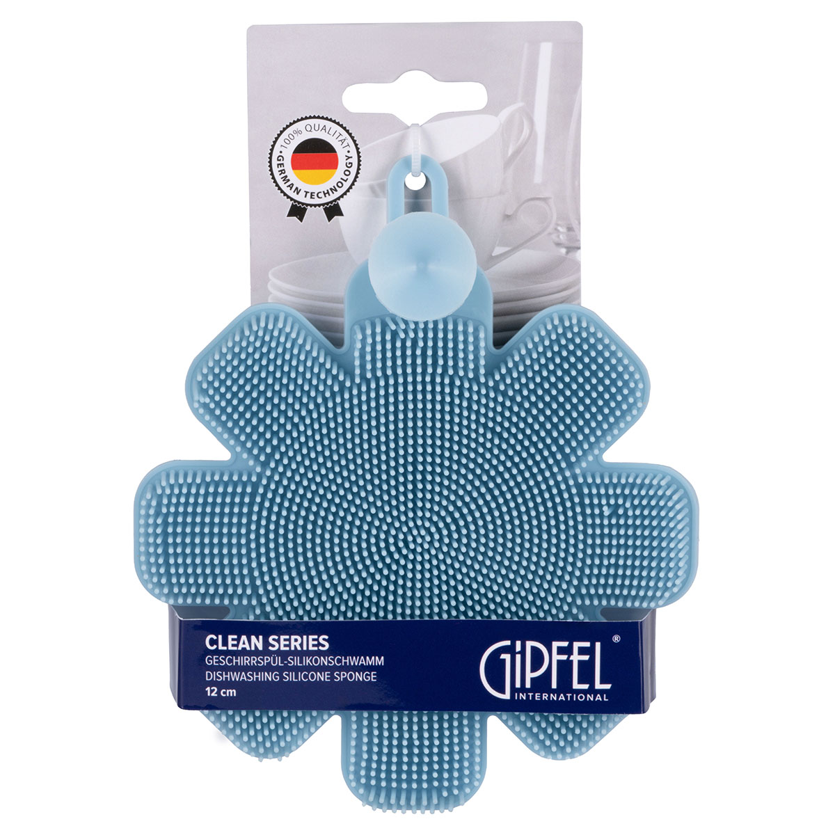 Губка силиконовая Gipfel Clean Series 51849 12 см фото