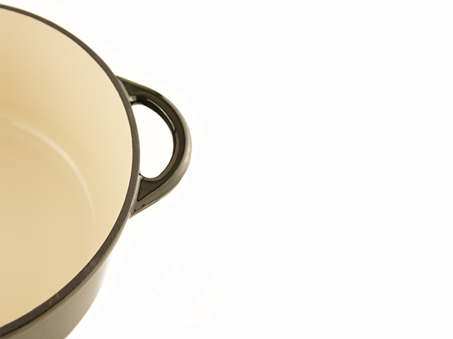 Чугунная кастрюля Gipfel Majolica 2279 21 см/2,7 л фото