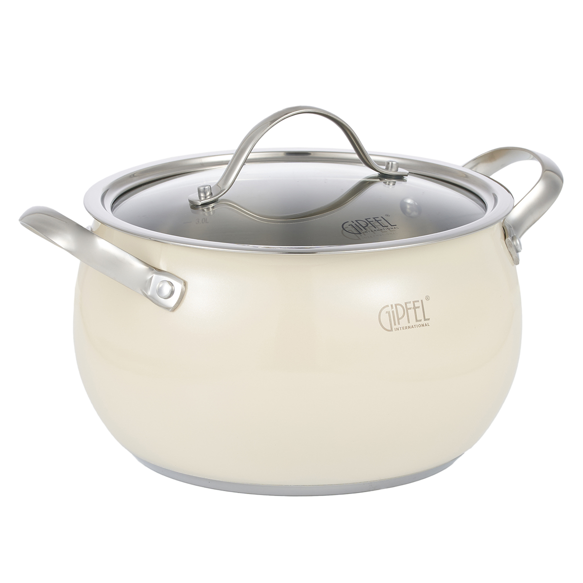 Кастрюля из нержавеющей стали Gipfel Novella 52291 20 см/4 л фото