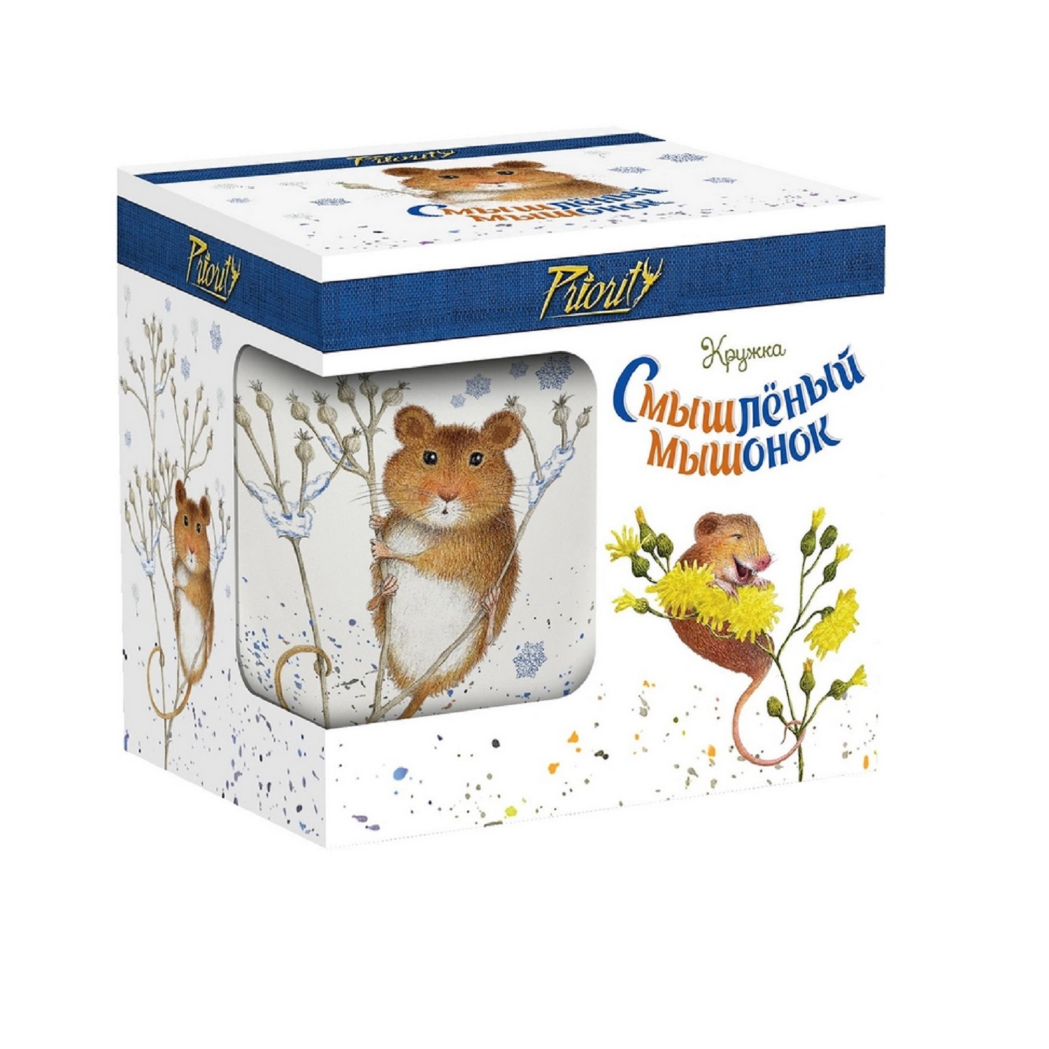 Кружка детская Priority Смышлёный Мышонок KPC-1072 0,38 л фото