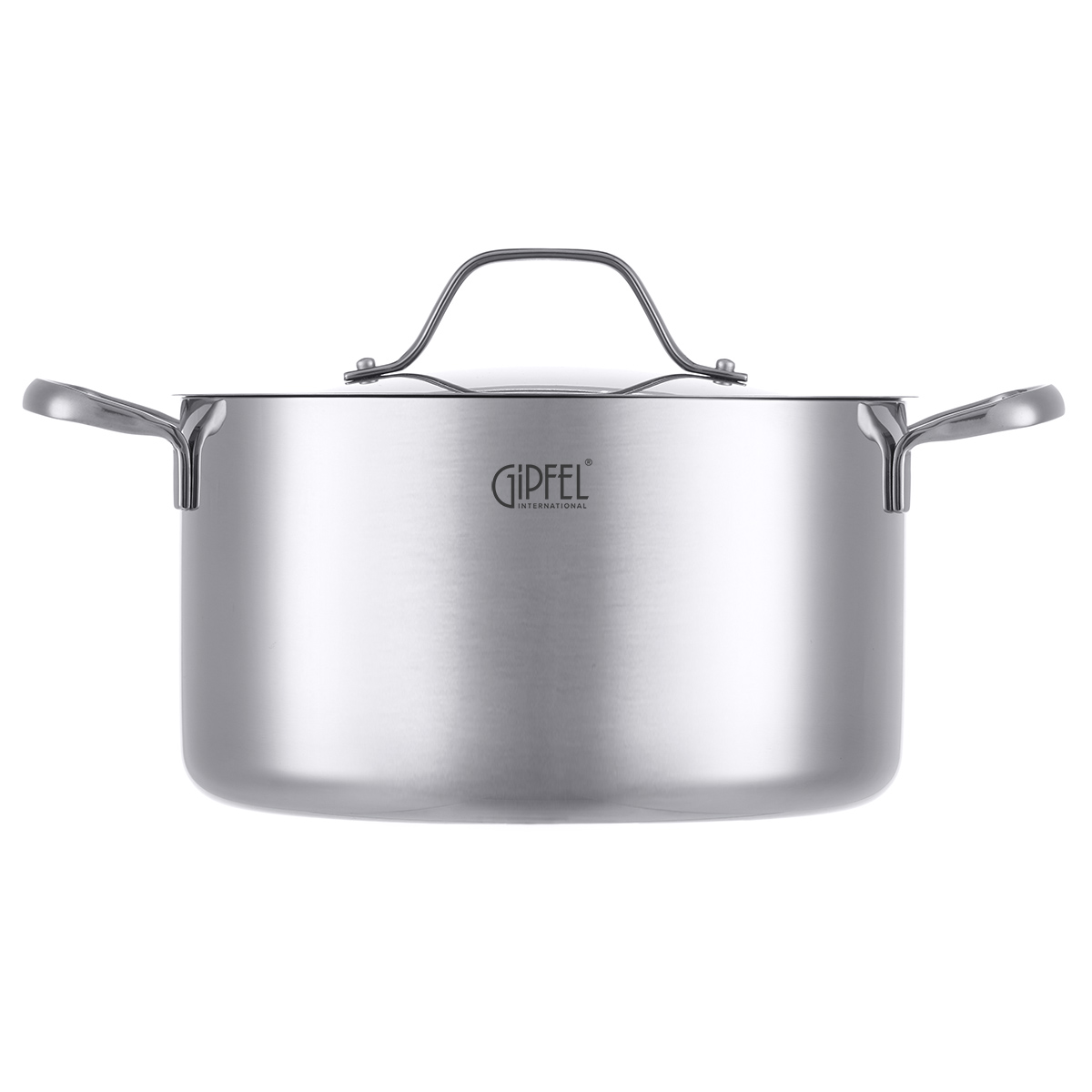 Кастрюля из нержавеющей стали Gipfel Galaxy 51971 24 см/6 л фото