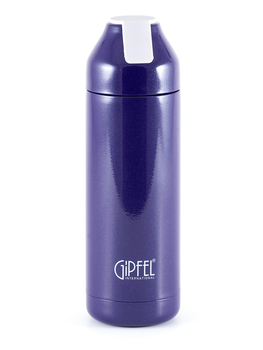 картинка 8189 GIPFEL Термос вакуумный PLAZMA 400мл. Материал: нержавеющая сталь 18/8. Цвет: фиолетовый от магазина Gipfel