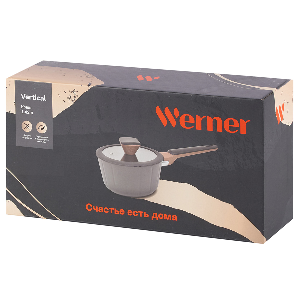 Ковш алюминиевый Werner Vertical 51912 16 см/1,42 л фото