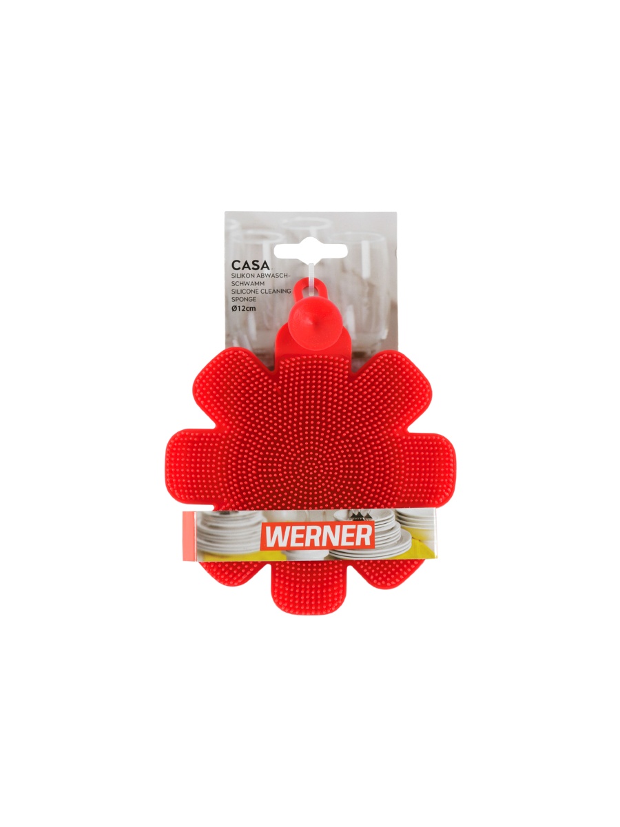 Силиконовая губка для мытья посуды Werner Casa 50263 фото
