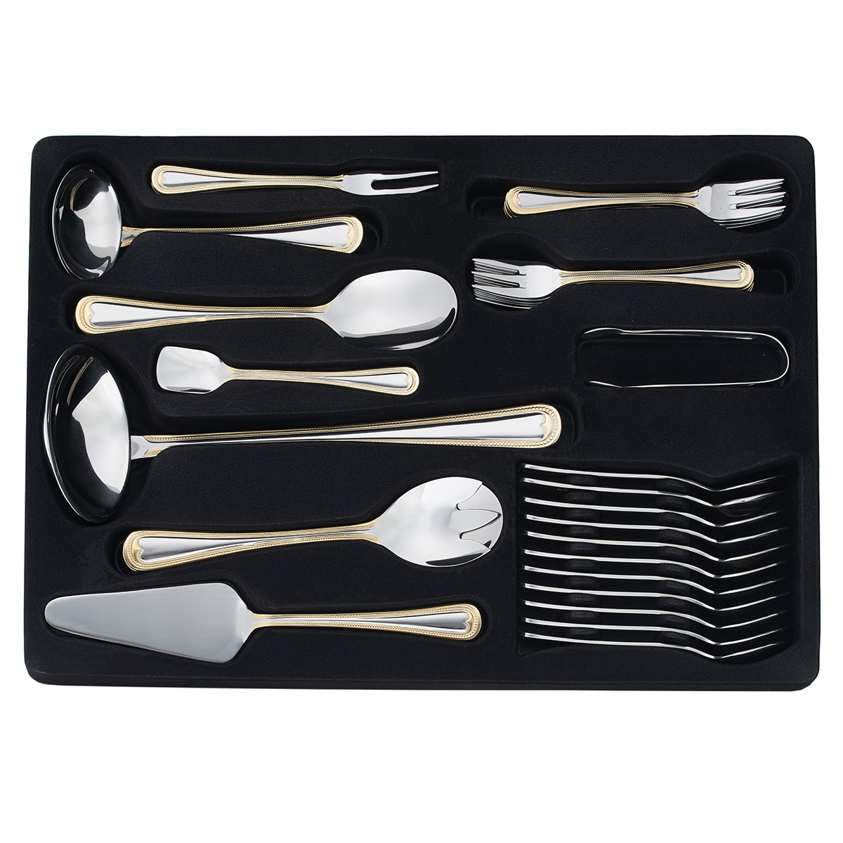 Набор столовых приборов Gipfel Valencia 51406 72 предмета фото