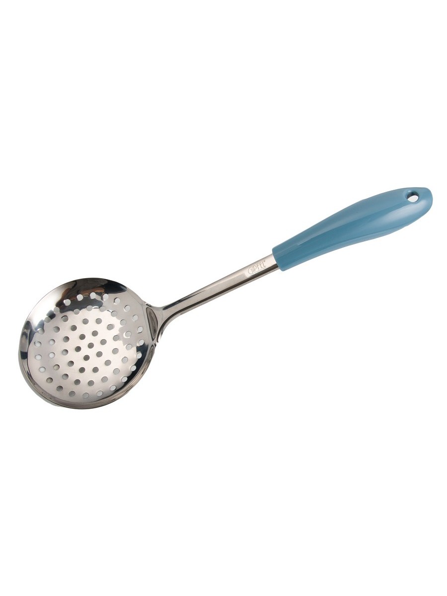 картинка 6419 GIPFEL Шумовка CENTURION Светло-голубой цвет ручки от магазина Gipfel