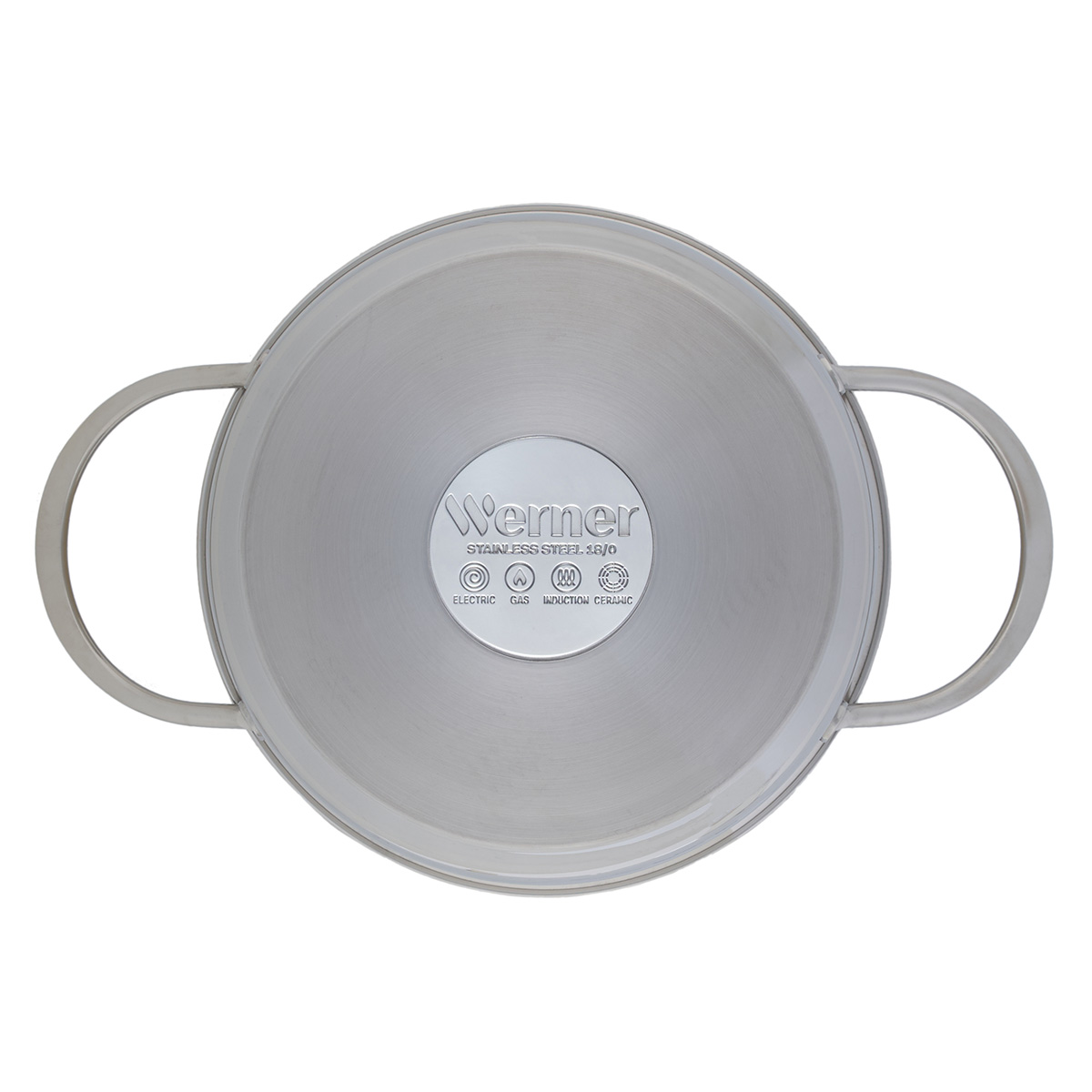 Кастрюля из нержавеющей стали Werner Como 50169 18 см/2,4 л фото