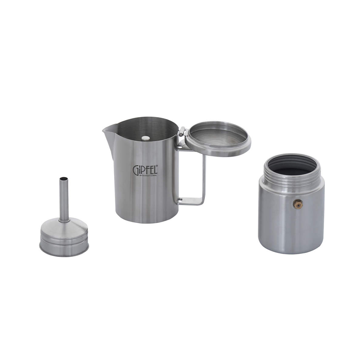 картинка 5319 GIPFEL Гейзерная кофеварка  WENUS 200мл/ 4 чашки от магазина Gipfel