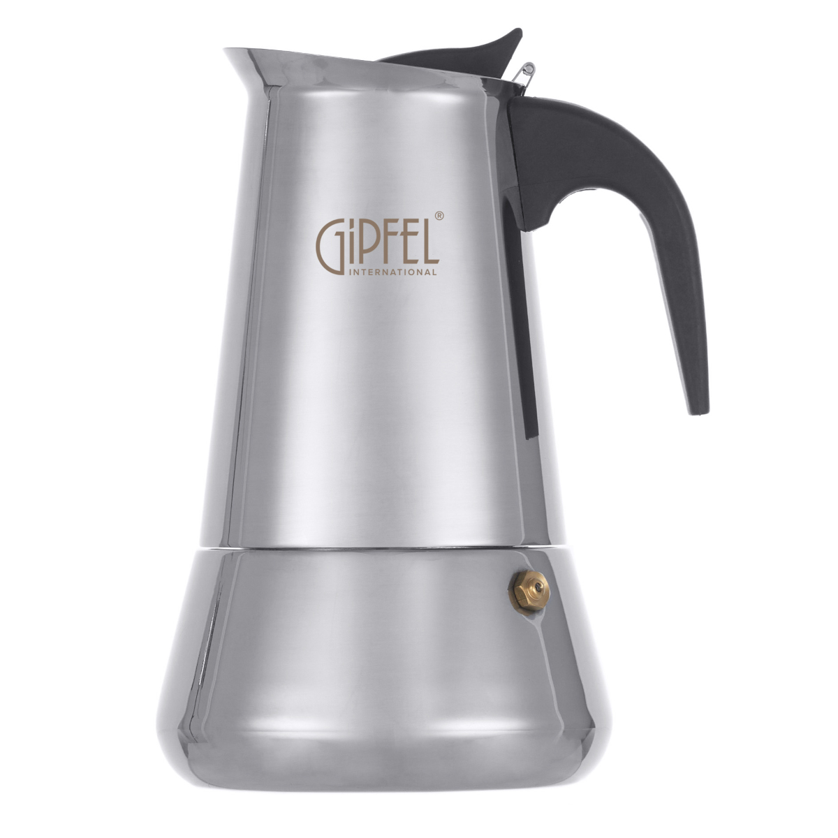 картинка 5326 GIPFEL Гейзерная кофеварка IRIS 14,3х18,5см/300мл на 6 чашек от магазина Gipfel