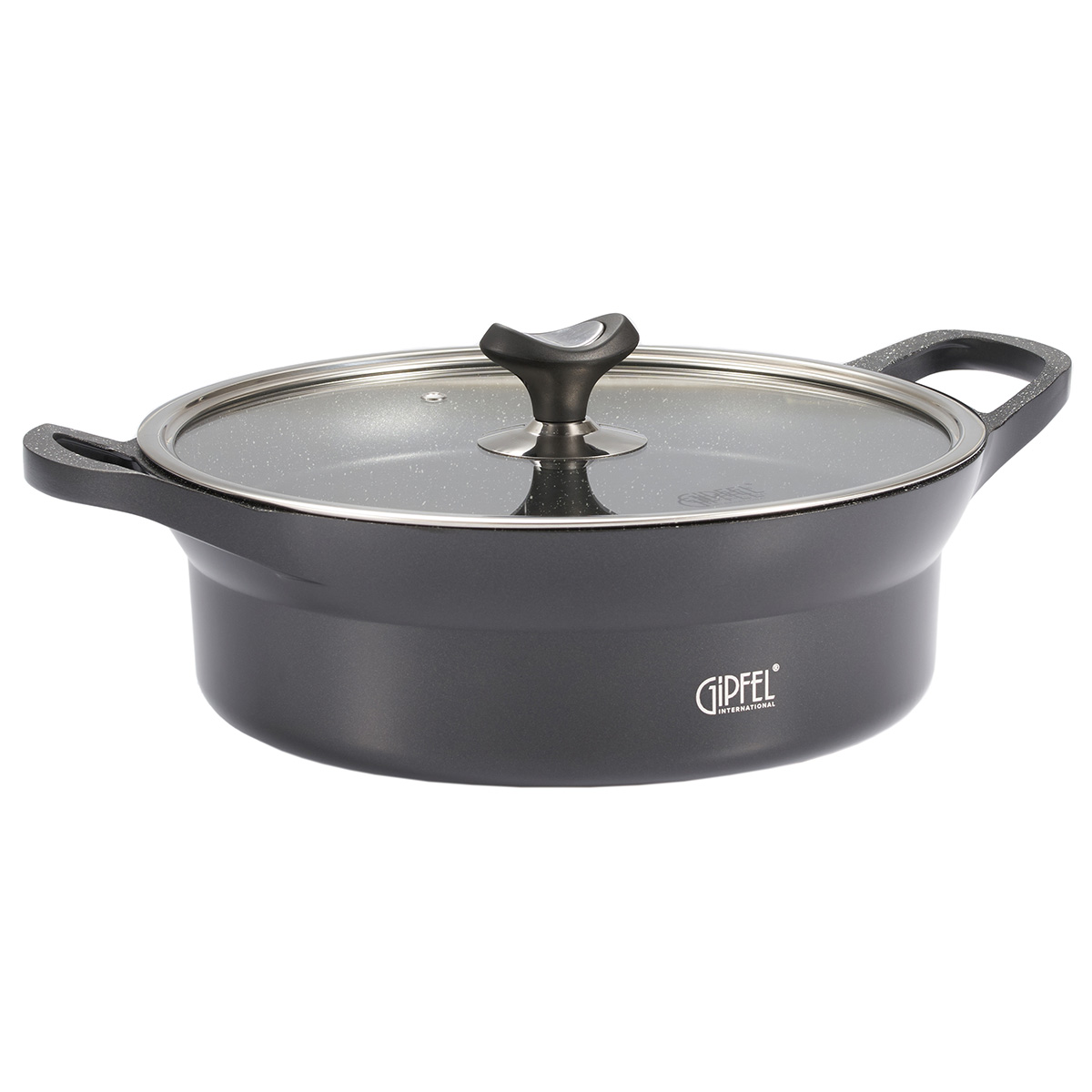 Кастрюля-сотейник из литого алюминия Gipfel Azul Black 51920 28 см/4,8 л фото