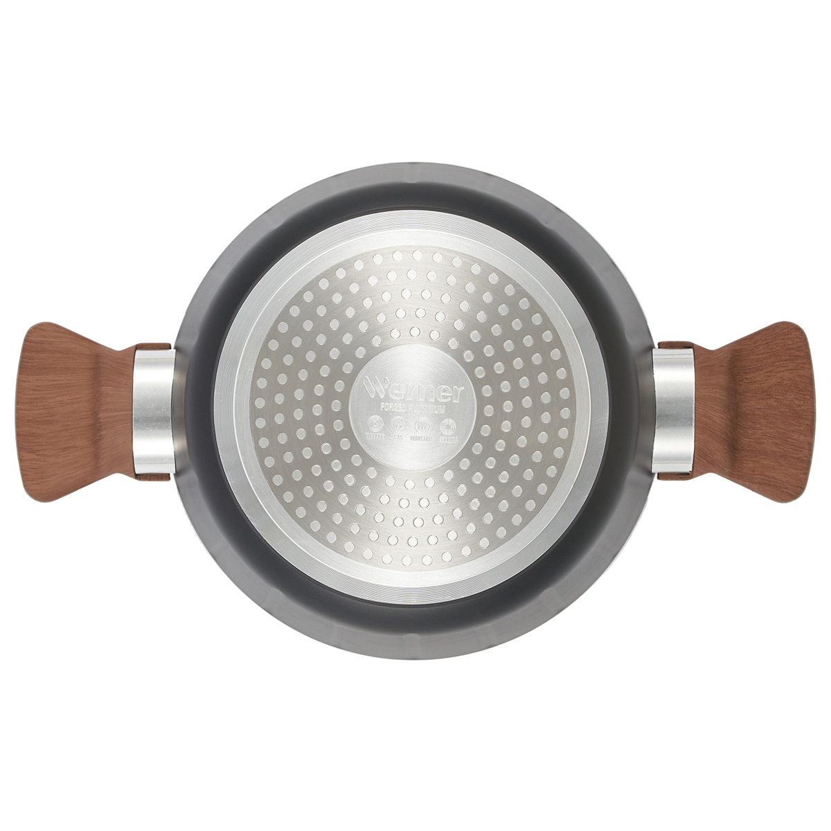 Кастрюля алюминиевая Werner Vertical 51913 20 см/2,65 л фото