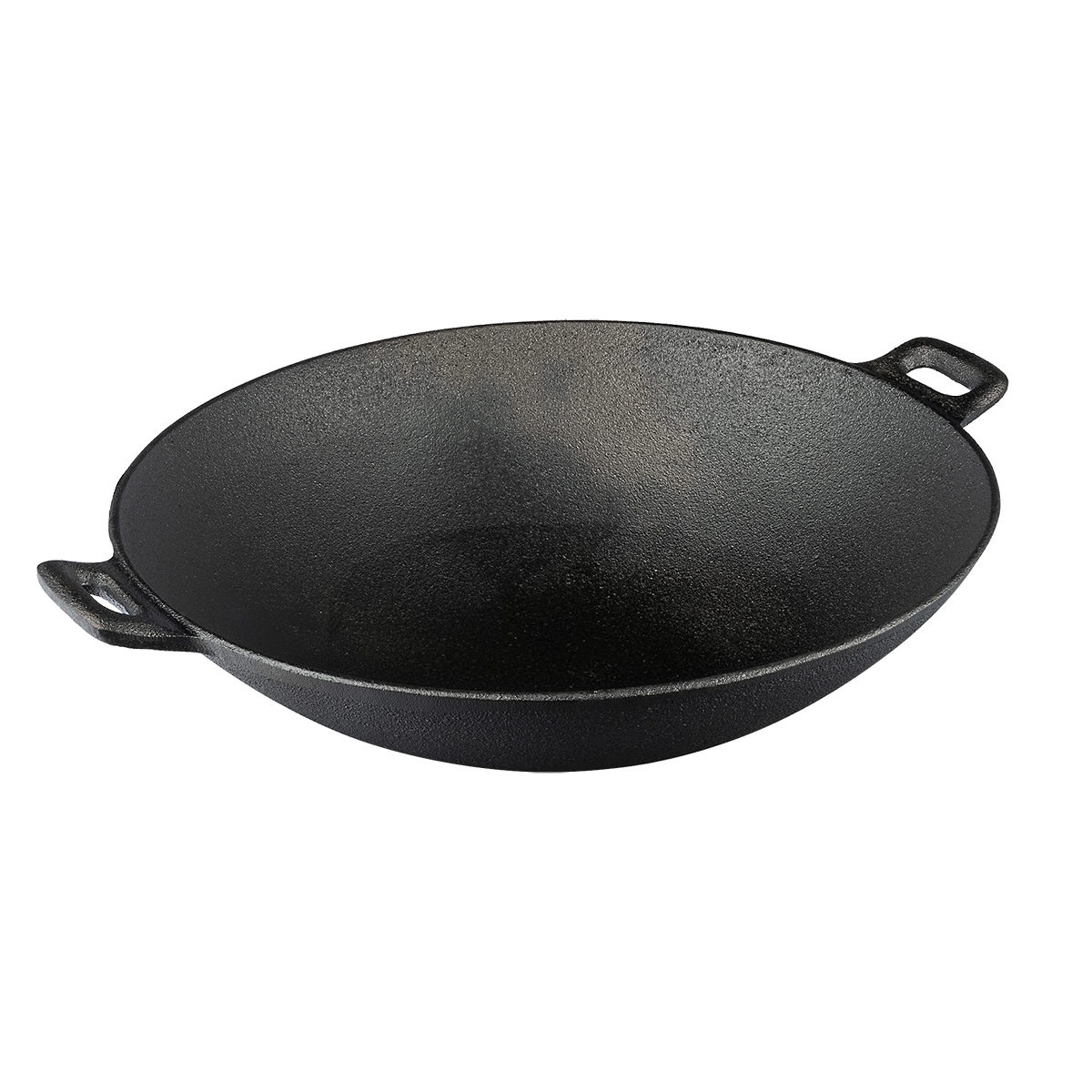 Чугунная сковорода-вок Gipfel Diletto 51049 30 см/3 л фото