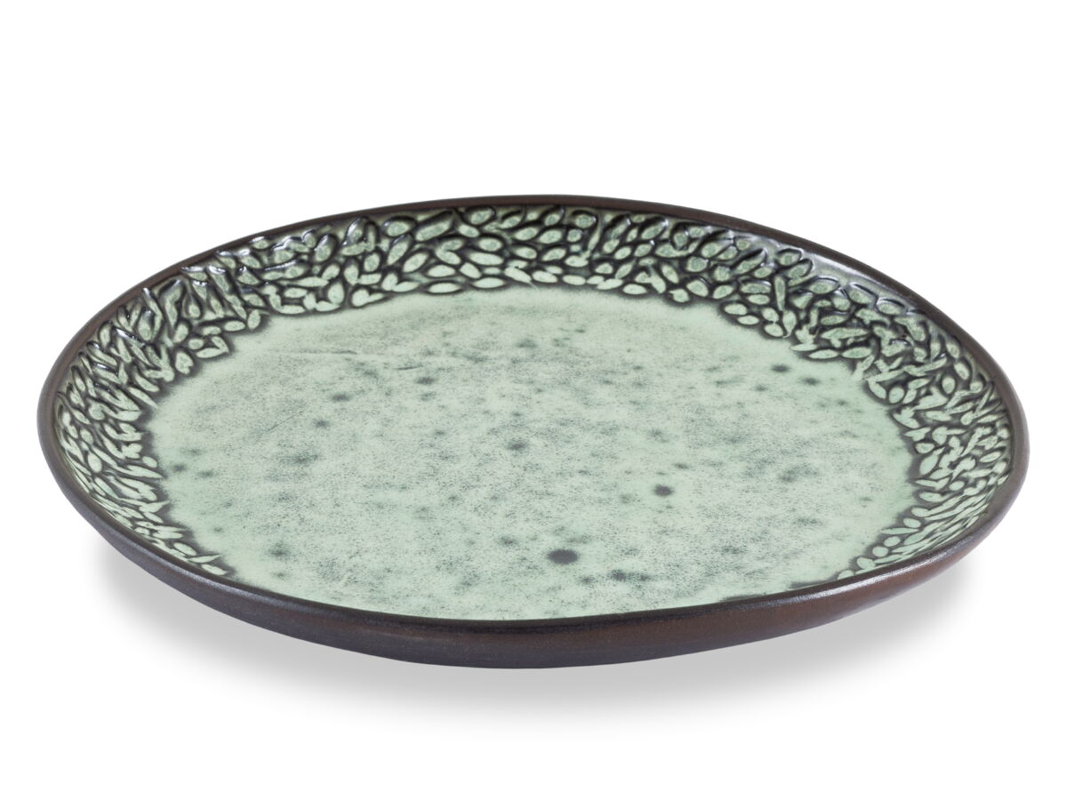 Тарелка круглая Gipfel Olive 009000069 27 см фото