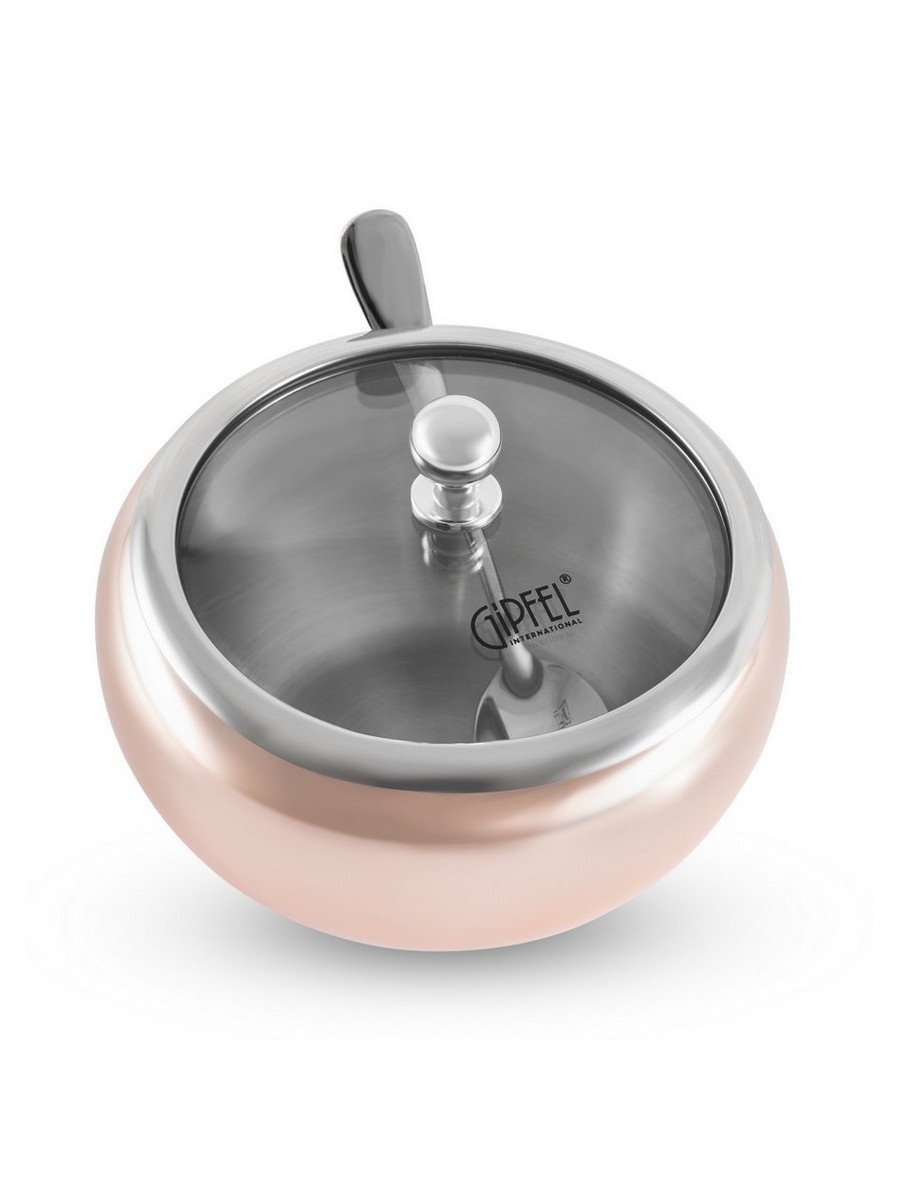 Сахарница из нержавеющей стали Gipfel Fantasy 8623 0,46 л фото