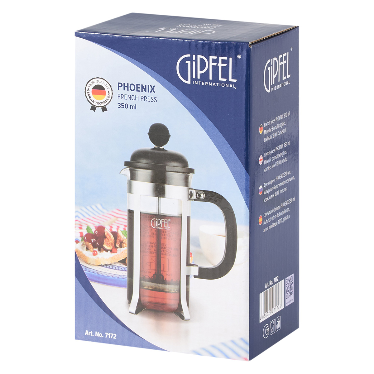 Френч-пресс Gipfel Phoenix 7172 350 мл фото