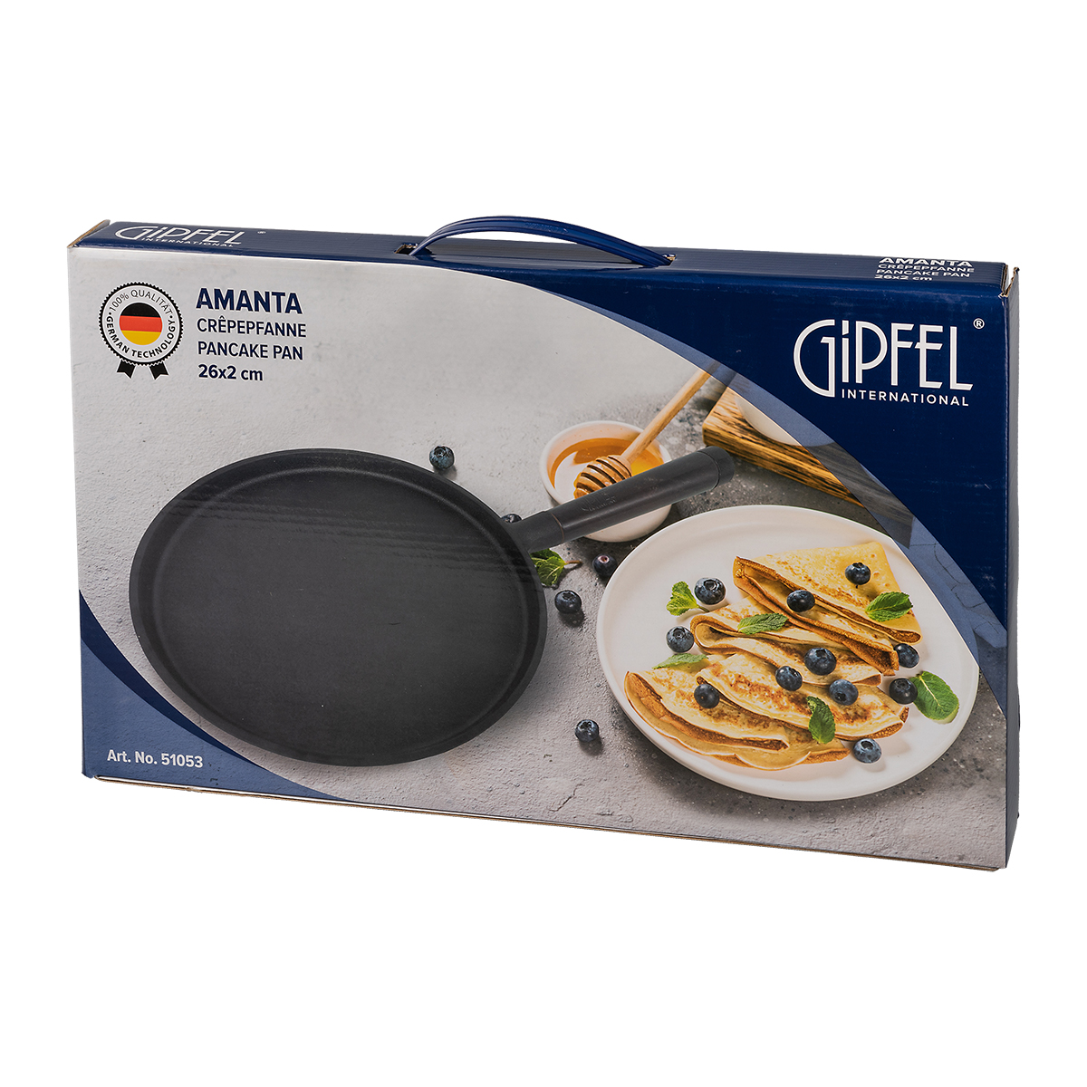 Сковорода блинная Gipfel Amanta 51053 26 см фото