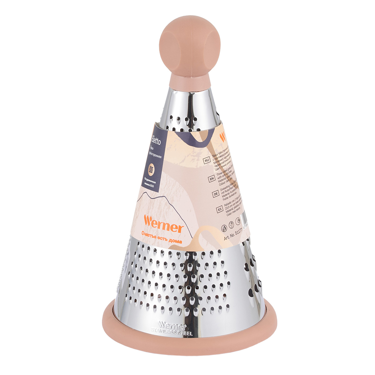 Тёрка трёхсторонняя Werner Eletto 51177 фото