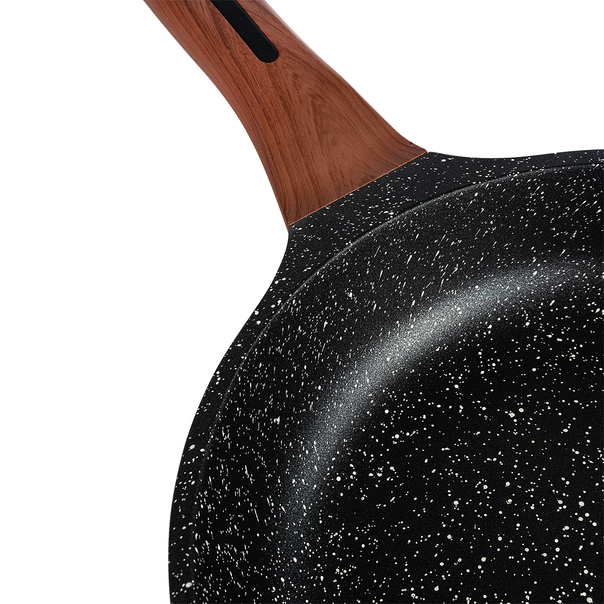 Сковорода TESSANO 24х1,8см с индукционным дном, с двуслойным антипригарным покрытием, с бакелитовой ручкой с покрытием Soft Touch. Материал: пресованный алюминий. Толщина: 2,5мм от магазина Gipfel 2348 WERNER