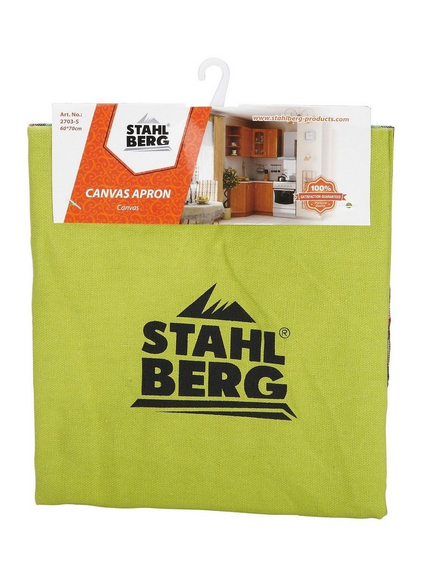 картинка 2703-S STAHLBERG Фартук кухонный 39х39 см зеленого цвета от магазина Gipfel