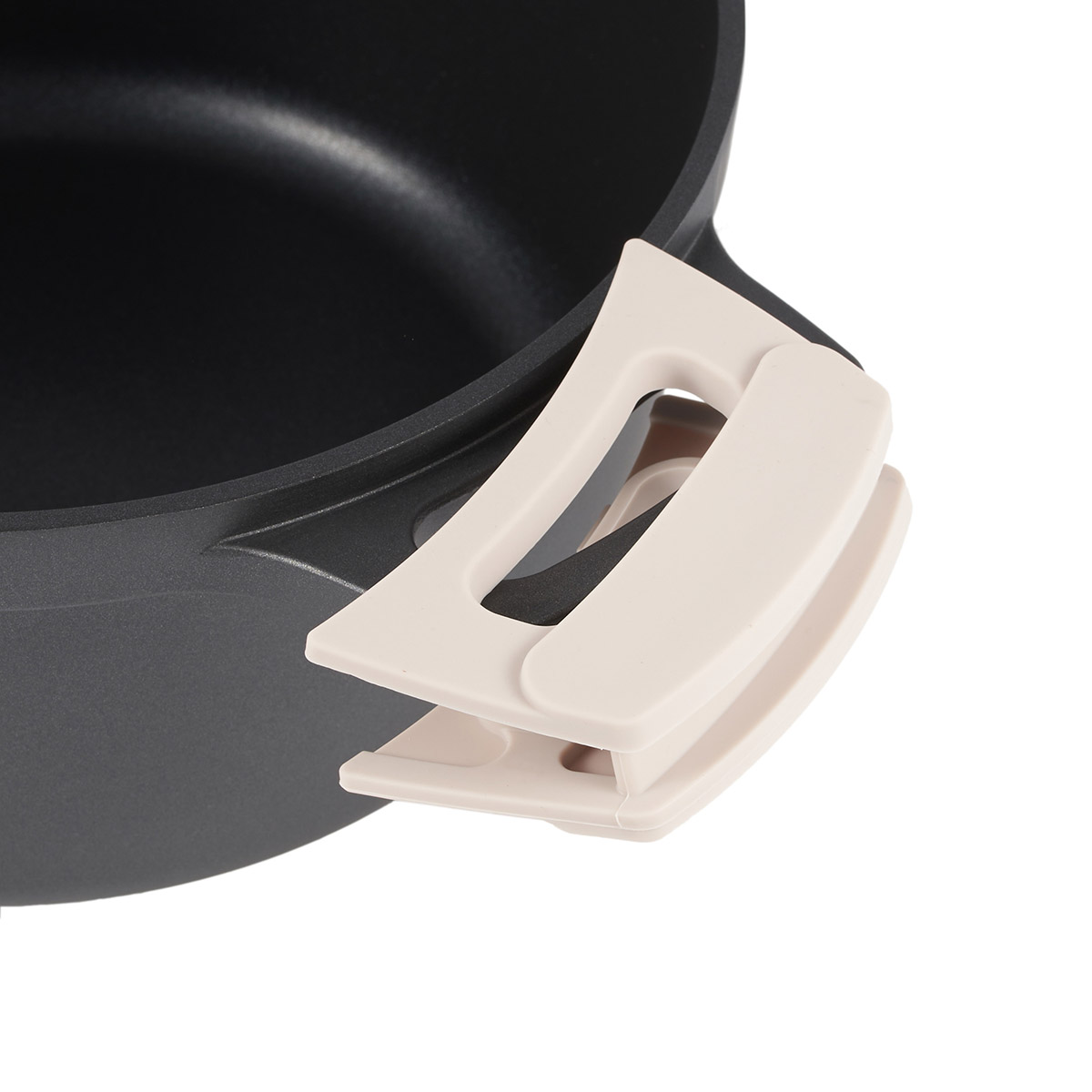 Алюминиевая кастрюля Werner Nero 52087 24 см/4,3 л фото