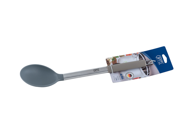 картинка 6363 GIPFEL Ложка ALMA с силиконовой ручкой 33см. Материал: нейлон, силикон, нерж.сталь от магазина Gipfel