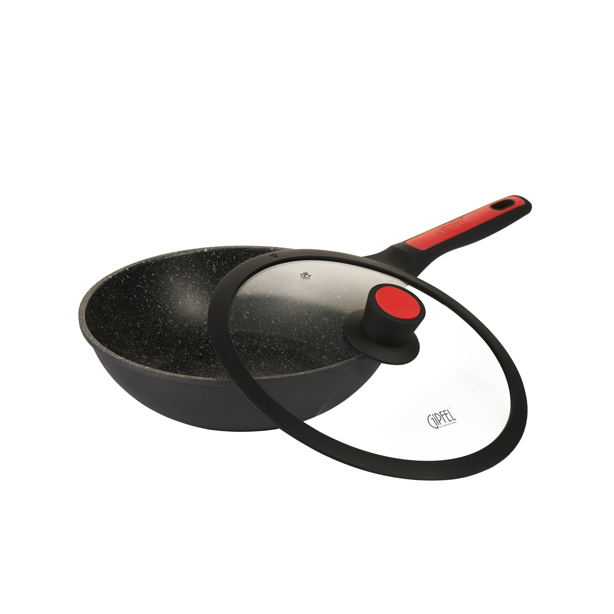 Алюминиевая сковорода-вок Gipfel Favorite 0125 28 см/3 л фото