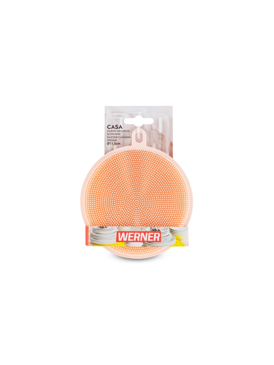 Силиконовая губка для мытья посуды Werner Casa 50268 фото