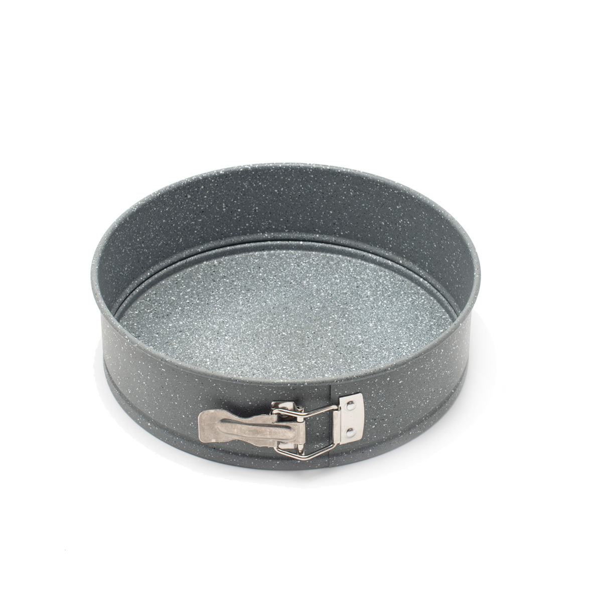 картинка 1873 GIPFEL Форма для выпечки MARBLE разъемная 24,0x24,0x7,0см круглая с антипригарным мраморным покрытием. Материал: Углеродистая сталь от магазина Gipfel