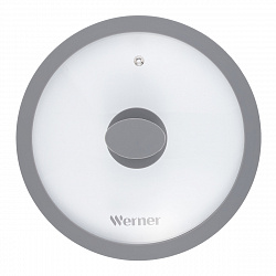 Крышка стеклянная Werner Grigio 51223 22 см