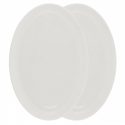 Набор тарелок сервировочных овальных Gipfel Diana 43224 32х22 см