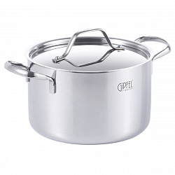 Кастрюля из нержавеющей стали Gipfel Galaxy 51970 20 см/3,8 л