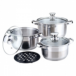 Набор посуды из нержавеющей стали Bekker Jumbo BK-1250