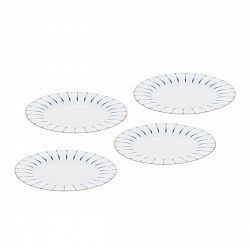 Набор закусочных тарелок Gipfel Azzurro 42196