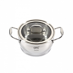 Кастрюля из нержавеющей стали Gipfel Cantata 1263 18 см/2,8 л